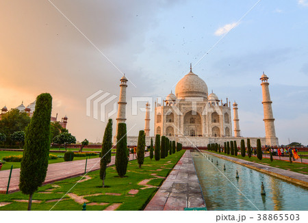 Taj Mahal in Agra, India Taj Mahal in Agra, India 38865503