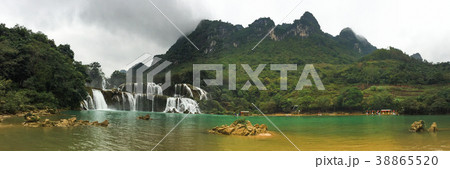 Ban Gioc Waterfall in North of Vietnam Ban Gioc Waterfall in North of Vietnam 38865520