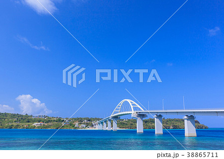 瀬底大橋 瀬底島 瀬底大橋 瀬底島 38865711