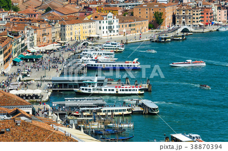 Main embankment in Venice, Italy 38870394