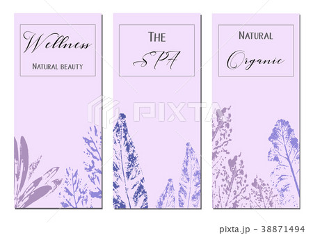 Collection of universal trendy cards. 38871494