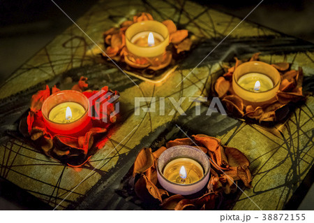 romance with candles 38872155