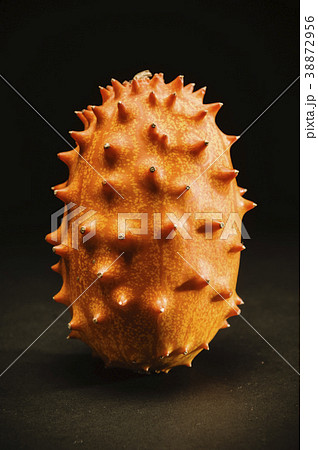 kiwano fruit in dramatic light 38872956