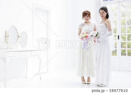花嫁　ウエディング　結婚　ブライダル 38877610