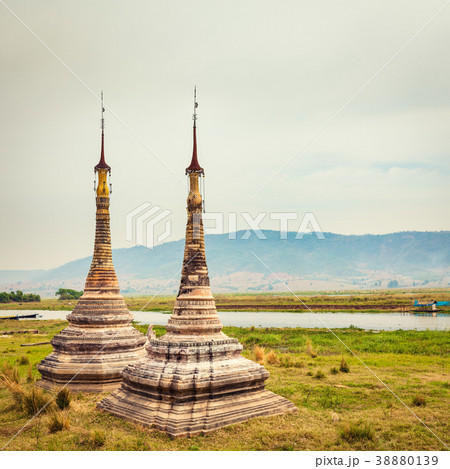 Takhaung Mwetaw Paya in Sankar. Myanmar. Takhaung Mwetaw Paya in Sankar. Myanmar. 38880139