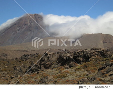 トンガリロ国立公園 ナウルホエ山 トンガリロ国立公園 ナウルホエ山 38880287