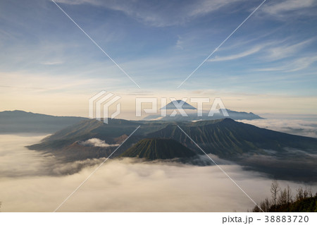 Mount Bromo volcano (Gunung Bromo) in Indonesia Mount Bromo volcano (Gunung Bromo) in Indonesia 38883720