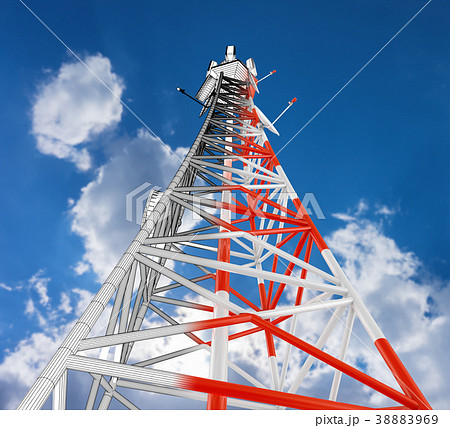 The telecommunication tower 38883969