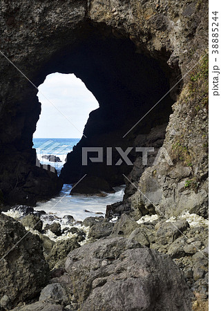淀の洞門（兵庫県豊岡市） 38885244