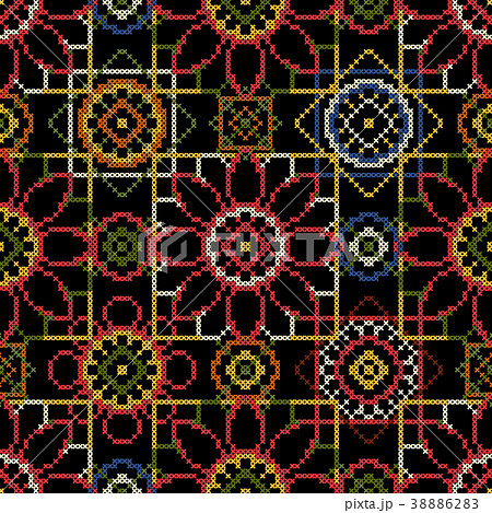 Cross stitch for decoupage. 38886283