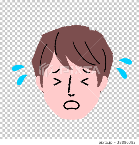 Young man face facial expression Young man face facial expression 38886382