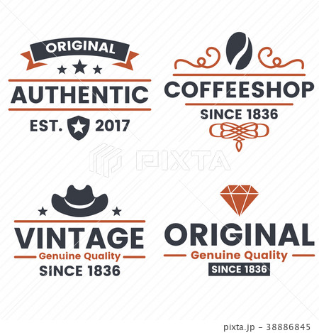 Restaurant Retro Vector Logo for banner Restaurant Retro Vector Logo for banner 38886845