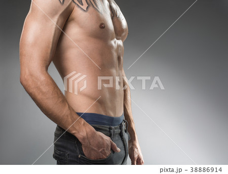 Male torso in good physical form 38886914
