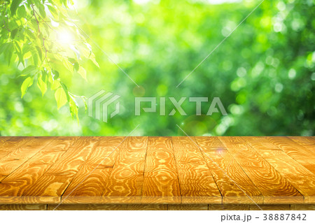 Wooden worktop surface with old natural pattern. 38887842