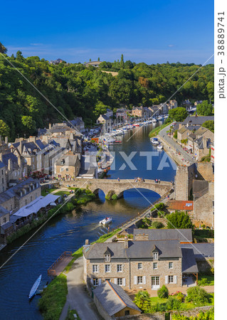 Village Dinan in Brittany - France 38889741