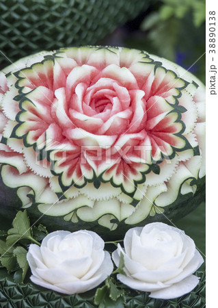 THAILAND BANGKOK THAI FOOD CARVING 38890138