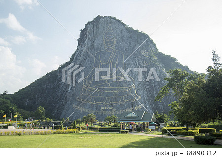 THAILAND PATTAYA BUDDHA CLIFF KHAO CHEE CHAN 38890312