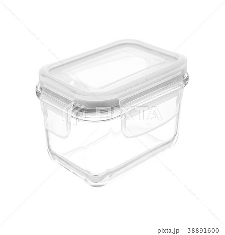 Plastic food box isolated Plastic food box isolated 38891600