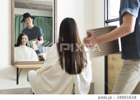 ヘアサロン カット チェック ヘアサロン カット チェック 38891638