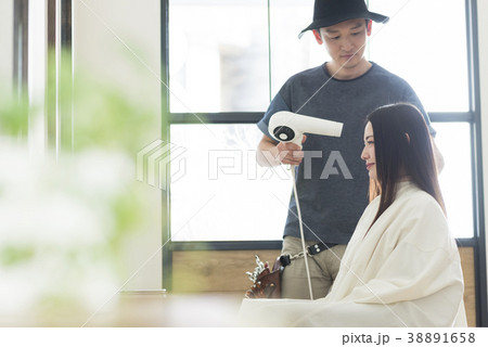 ヘアサロン ブロー ヘアドライ ヘアサロン ブロー ヘアドライ 38891658