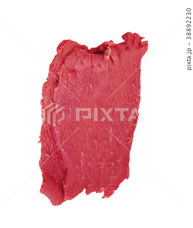raw beef steak isolated on white background 38892230