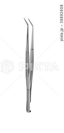 Medical forceps with curved ends Medical forceps with curved ends 38892608