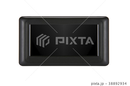 GPS device isolated on white background GPS device isolated on white background 38892934