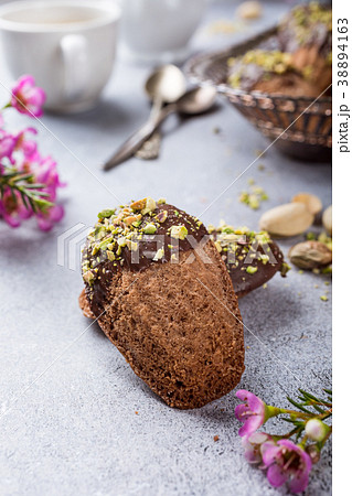 Homemade chocolate cookies Madeleine 38894163