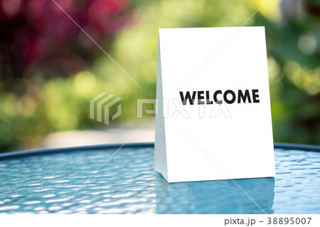 WELCOME Concept Communication Business WELCOME Concept Communication Business 38895007