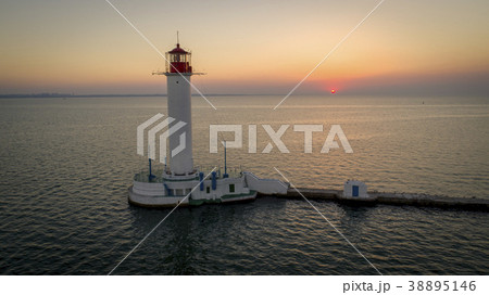 Aerial of the Odessa Lighthouse Ukraine Aerial of the Odessa Lighthouse Ukraine 38895146