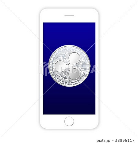 スマホ_仮想通貨 スマホ_仮想通貨 38896117