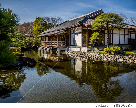 姫路城西御屋敷跡庭園好古園 姫路公園　姫路城内にある日本庭園　日本の庭園 38896537