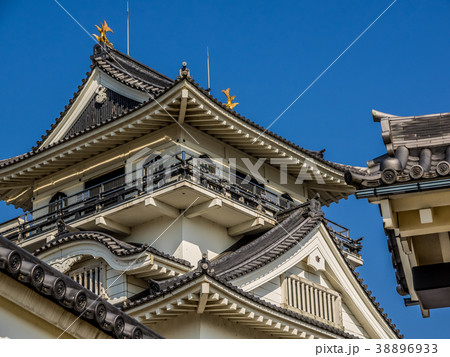 鳥取県にある日本の城 正式名称丸山城 高台にある美しいお城 鳥取県にある日本の城 正式名称丸山城 高台にある美しいお城 38896933