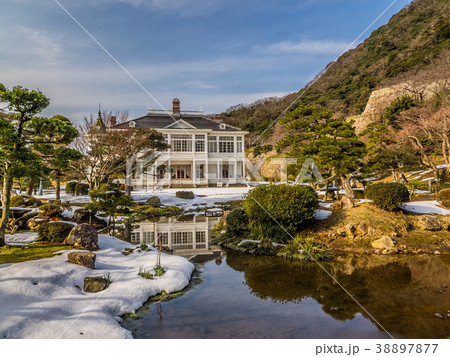 春は桜、秋は紅葉の名所として有名な歴史的建造物の仁風閣 映画のロケ地としても有名(るろうに剣心) 春は桜、秋は紅葉の名所として有名な歴史的建造物の仁風閣 映画のロケ地としても有名(るろうに剣心) 38897877