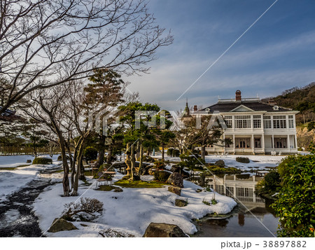 春は桜、秋は紅葉の名所として有名な歴史的建造物の仁風閣 映画のロケ地としても有名(るろうに剣心) 春は桜、秋は紅葉の名所として有名な歴史的建造物の仁風閣 映画のロケ地としても有名(るろうに剣心) 38897882