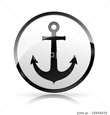 anchor icon on white background anchor icon on white background 38898839