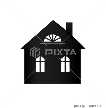 Buildings Silhouette Colorless Vector Illustration Buildings Silhouette Colorless Vector Illustration 38899310