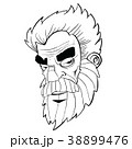 bearded man black 38899476