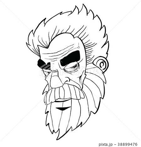 bearded man black bearded man black 38899476