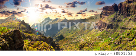 Scenery valley in Spain.Nature landscape. 38901552
