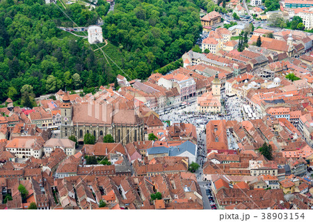 Top Down View of Brasov Top Down View of Brasov 38903154
