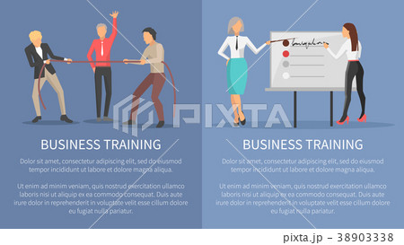 Business Training Conceptual Posters Competitions 38903338
