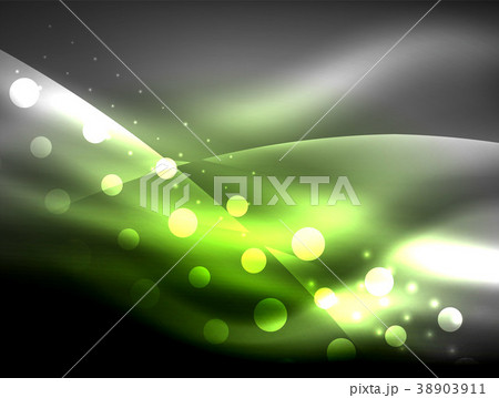 Neon wave background with light effects, curvy Neon wave background with light effects, curvy 38903911