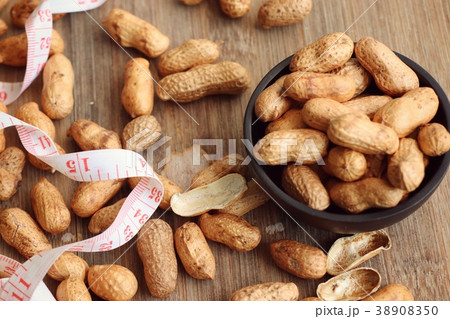 Heap of peanut seed Heap of peanut seed 38908350