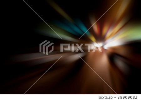 Blurry Illumination and night lights, motion blur Blurry Illumination and night lights, motion blur 38909082