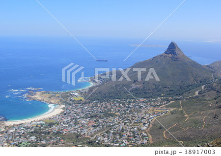 ケープタウン テーブルマウンテンより ケープタウン テーブルマウンテンより 38917003