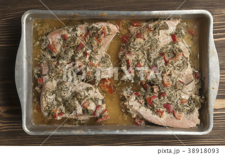 Turkey breast baked Turkey breast baked 38918093
