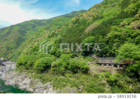 道の駅大歩危からの眺め 道の駅大歩危からの眺め 38919256