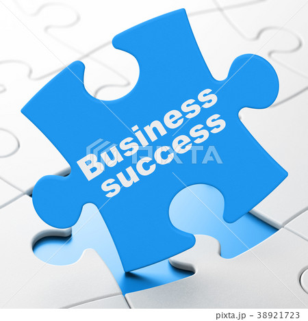 Finance concept: Business Success on puzzle 38921723