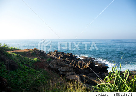 View from the mountain to the ocean 38923371